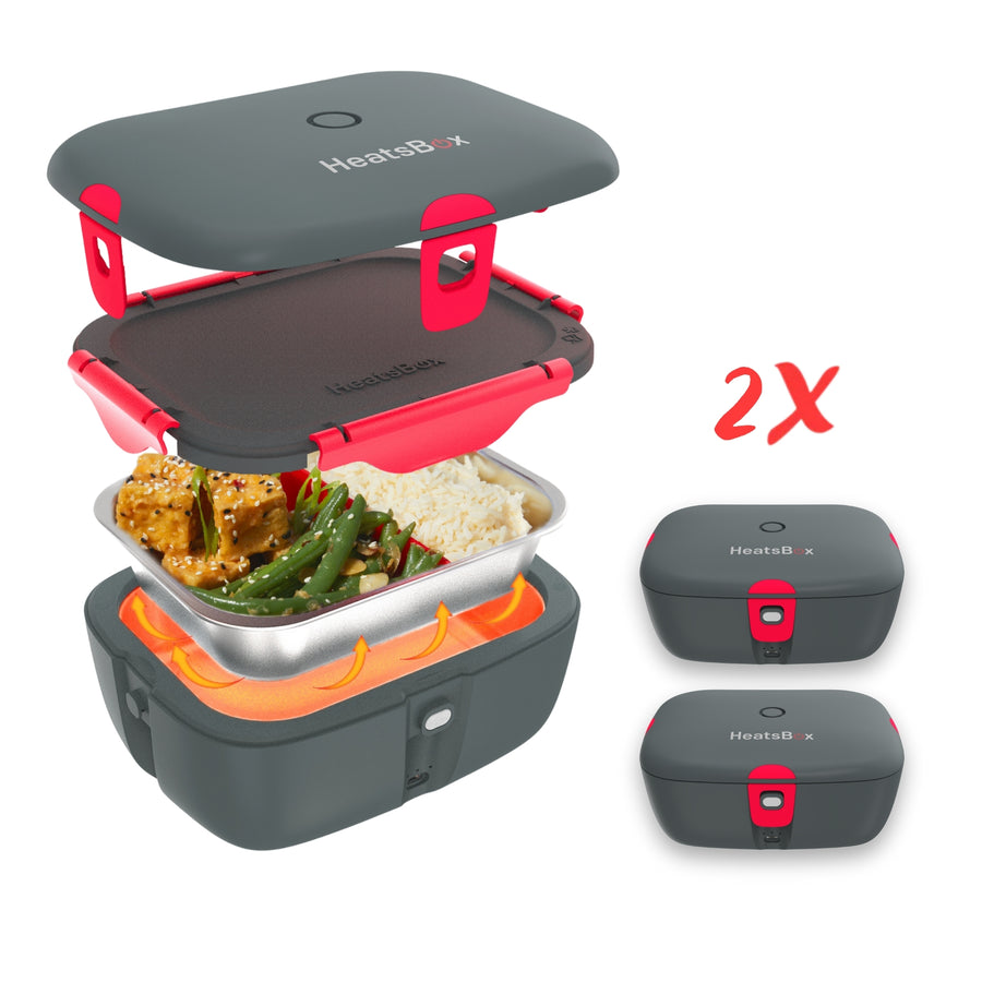 Duo Pack - HeatsBox GO Electric Lunchbox